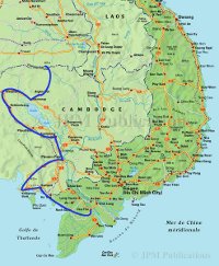 itinéraire depuis Siem Reap
