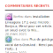 Plugin Get Recent Comments et Worpress 5.7