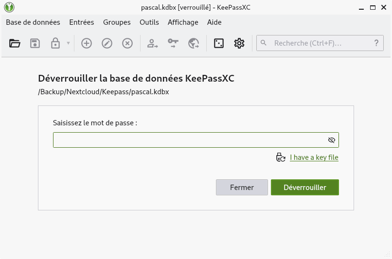 Avant correction