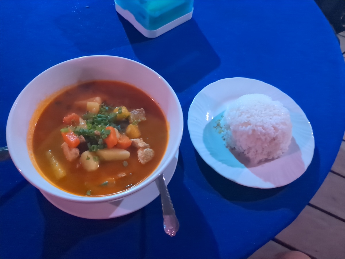 Curry soup