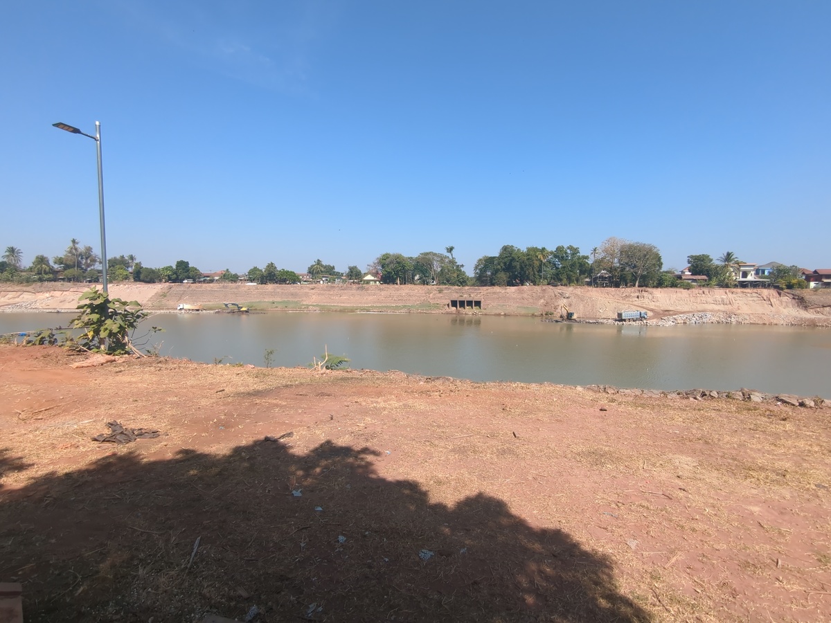 gros chantier sur les berges