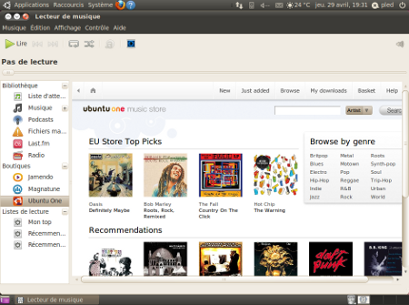 Ubuntu Music Store